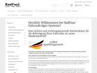 radfazz.de Webseite Vorschau