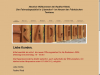 radlhof-riedl.de Webseite Vorschau