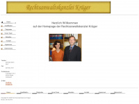 rae-krueger.de Webseite Vorschau