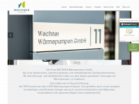 wechner.de Webseite Vorschau