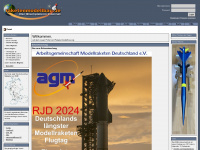 raketenmodellbau.org Webseite Vorschau
