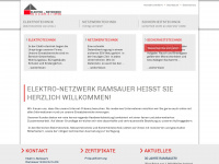 ramsauer-elektro.de Webseite Vorschau