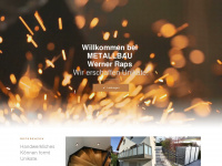 raps-metallbau.de Webseite Vorschau