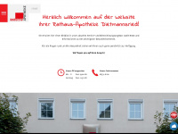 rathausapotheke.de Webseite Vorschau