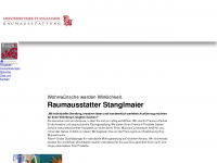 raumausstattung-stanglmaier.de Webseite Vorschau