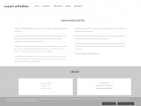 raupach-architekten.de Webseite Vorschau