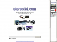 stereo3d.com Webseite Vorschau