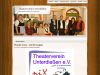 theater-unterdiessen.de Webseite Vorschau