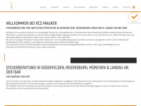 rcs-maurer.de Webseite Vorschau