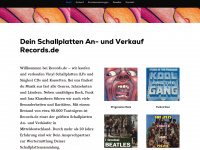 records.de Webseite Vorschau