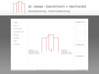 reese-beckmann.de Webseite Vorschau