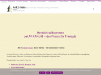 regele-arkanum.de Webseite Vorschau
