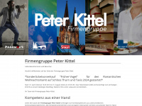 firmengruppe-peter-kittel.de Webseite Vorschau