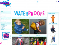 waterproofworld.co.uk Webseite Vorschau
