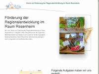 regionalentwicklung-rosenheim.de Webseite Vorschau