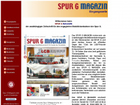 spur-g-magazin.de Webseite Vorschau