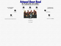 reimund-bauer-band.de Webseite Vorschau