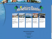 reisebuero-baader.de Webseite Vorschau