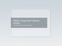 reiter-corporate-fashion.de Webseite Vorschau