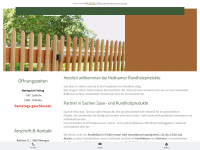reithamer-rundholzprodukte.de Webseite Vorschau