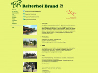 reiterhof-brand.de Webseite Vorschau