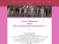 reitverein-winterhausen.de Webseite Vorschau