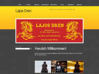 lajosdren.de Webseite Vorschau