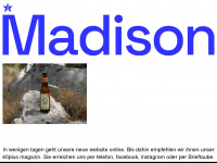 madison.at Webseite Vorschau