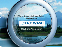 rentwash.de Webseite Vorschau