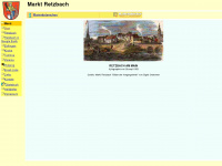 retzbach.de Webseite Vorschau
