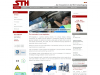sth-anlagenbau.de Webseite Vorschau