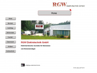 rgw-elektrotechnik.de Webseite Vorschau