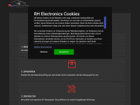 rhelectronics.de Webseite Vorschau