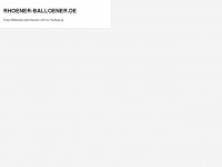 rhoener-balloener.de Webseite Vorschau