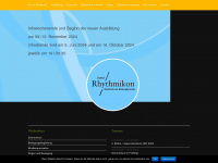 rhythmikon.de Webseite Vorschau