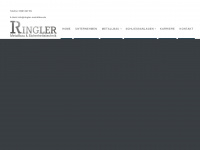 ringler-metallbau.de Webseite Vorschau