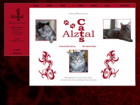 alztal-cats.de Webseite Vorschau
