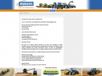 hobein-landtechnik.de Webseite Vorschau