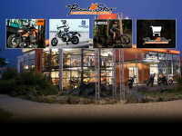 roadstar-motorcycles.de Webseite Vorschau