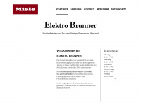 elektro-brunner-schaftlach.de Webseite Vorschau