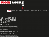 luggis-radlereck.de Webseite Vorschau
