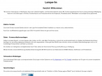 lampe-fm.de Webseite Vorschau