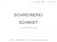 schreinerei-schmidt.com Webseite Vorschau