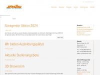 streller.info Webseite Vorschau