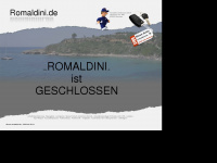 romaldini.de Webseite Vorschau