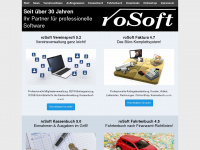 rosoft.de Webseite Vorschau