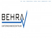 behra.de Webseite Vorschau
