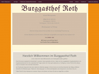 burggasthof-roth.de Webseite Vorschau