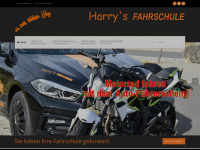 harrysfahrschule.de Webseite Vorschau