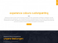 experience-colours.de Webseite Vorschau